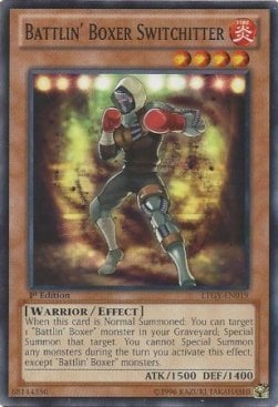 LTGY-019 · Pugile Indomito Ambidestro / Battlin' Boxer Switchitter (ITA)