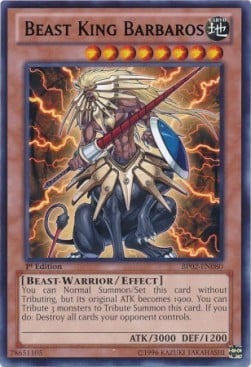 BP02-080 · Re Bestia Barbaros / Beast King Barbaros R (ITA)