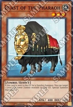 SR07-021 · Bestia del Faraone / Beast of the Pharaoh (ITA)