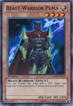 HA07-032 · Guerriero-Bestia Puma / Beast-Warrior Puma SR (ITA)