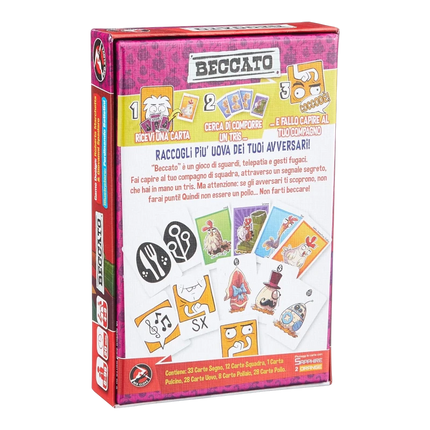 Beccato – Gioco da Tavolo Party Game di Deduzione