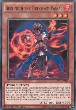 SR01-014 · Berlineth Vassallo della Tempesta di Fuoco / Berlineth the Firestorm Vassal (ITA)