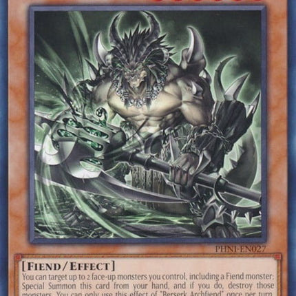 PHNI-027 · Berserk Archfiend (ITA)