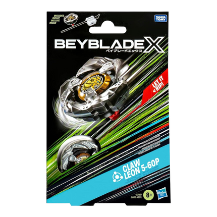 Beyblade X Claw Leon 5-60P – Starter Pack Equilibrio con Lanciatore