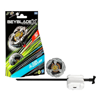 Beyblade X Claw Leon 5-60P – Starter Pack Equilibrio con Lanciatore
