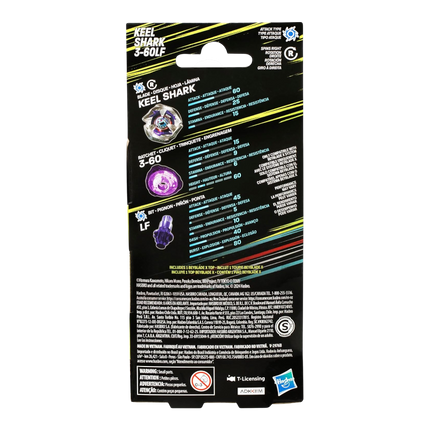 Beyblade X – Keel Shark 3-60LF