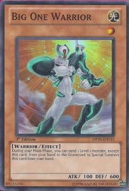 DP10-015 · Guerriero Grande Uno / Big One Warrior SR (ITA)