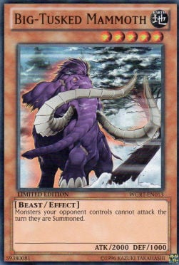 WGRT-013 · Mammoth dalle Grandi Zanne / Big-Tusked Mammoth SR (ITA)