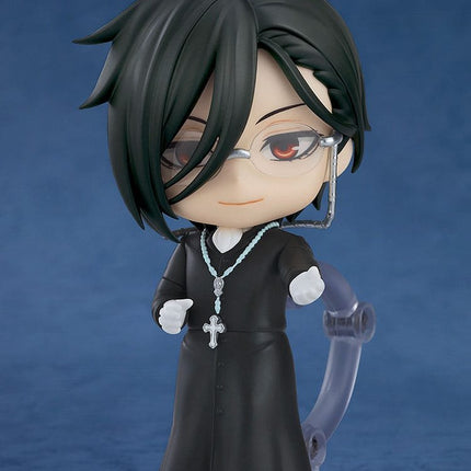 Black Butler: Boarding School Arc Nendoroid Action Figure Sebastian Michaelis: Sapphire Owl Ver. 10 cm