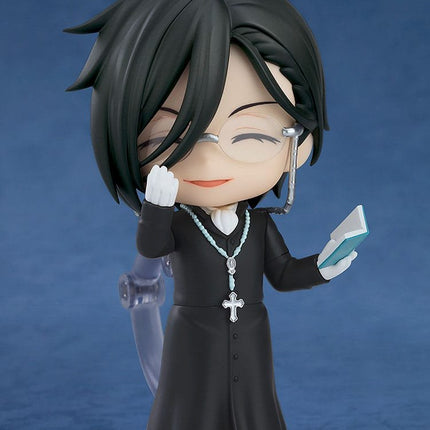 Black Butler: Boarding School Arc Nendoroid Action Figure Sebastian Michaelis: Sapphire Owl Ver. 10 cm