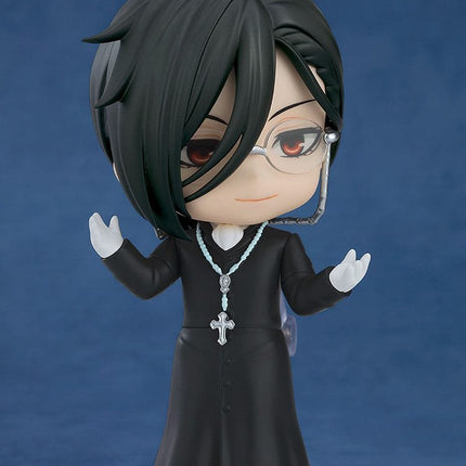 Black Butler: Boarding School Arc Nendoroid Action Figure Sebastian Michaelis: Sapphire Owl Ver. 10 cm