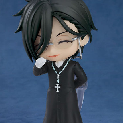 Black Butler: Boarding School Arc Nendoroid Action Figure Sebastian Michaelis: Sapphire Owl Ver. 10 cm