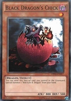 OP03-017 · Cucciolo di Occhi-Rossi / Black Dragon's Chick (ITA)