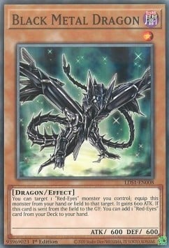 LDS1-008 · Drago Metallico Nero / Black Metal Dragon (ENG)