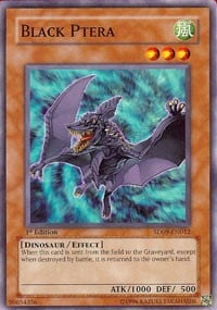 SD09-012 · Pterodattilo Nero / Black Ptera (ITA)