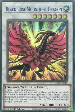 112C-U · Drago Luce Lunare Rosa Nera / Black Rose Moonlight Dragon UR (ITA)