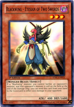 STBL-015 · Alanera - Etesian delle Due Spade / Blackwing - Etesian of Two Swords (ITA)