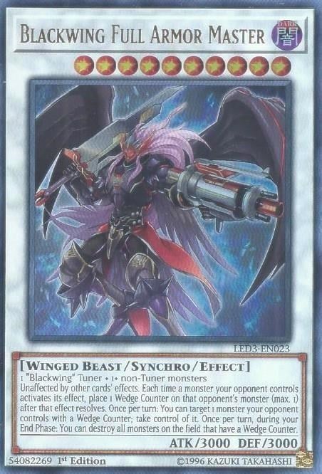 LED3-023 · Maestro Armatura Completa Alanera / Blackwing Full Armor Master UR (ITA)