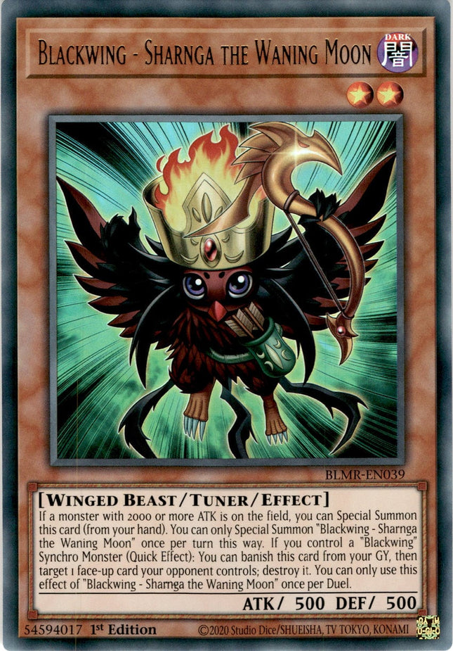 BLMR-039 · Blackwing - Sharnga the Waning Moon UR (ITA)