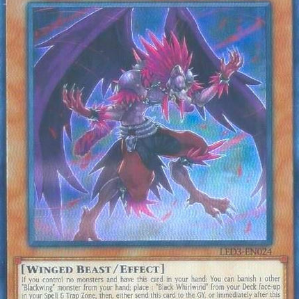 LED3-024 · Alanera - Simoon il Vento Tossico / Blackwing - Simoon the Poison Wind SR (ITA)