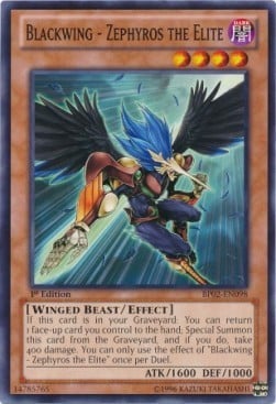 BP02-098 · Alanera - Zephyros l'Elite / Blackwing - Zephyros the Elite (ITA)