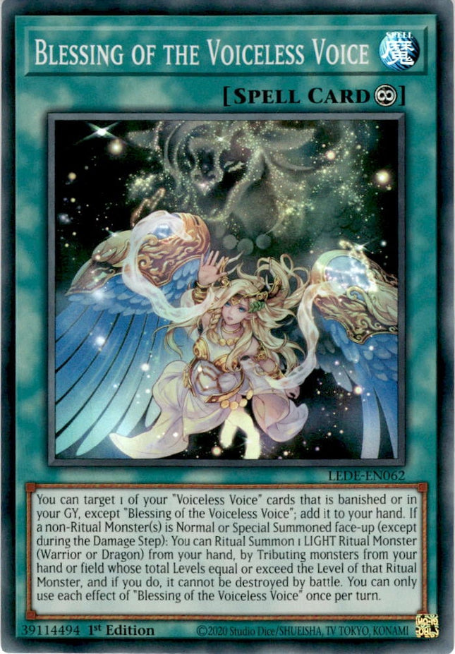 LEDE-062sr · Blessing of the Voiceless Voice SR (ITA)