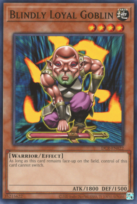 DCR25-022 · Goblin Ciecamente Fedele / Blindly Loyal Goblin (ITA)