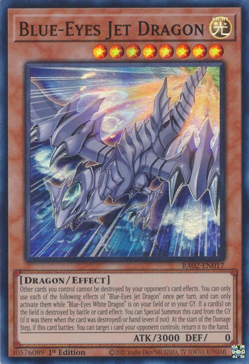 RA02-017 · Drago Jet Occhi Blu / Blue-Eyes Jet Dragon SR (ITA)