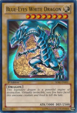 SDBE-001 · Drago Bianco Occhi Blu / Blue-Eyes White Dragon UR (ITA)