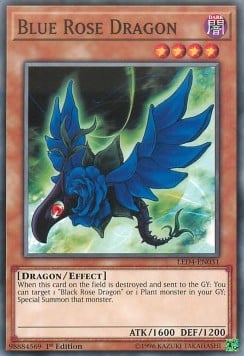 LED4-031 · Drago Rosa Blu / Blue Rose Dragon (ITA)