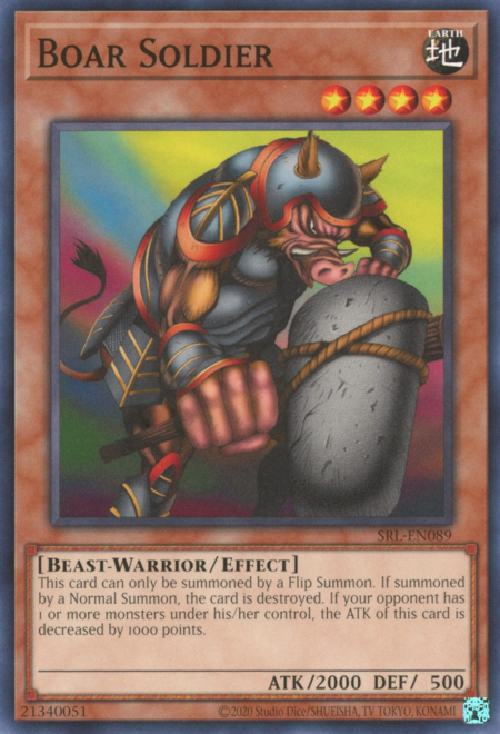 SRL25-089 · Cinghiale Guerriero / Boar Soldier (ITA)