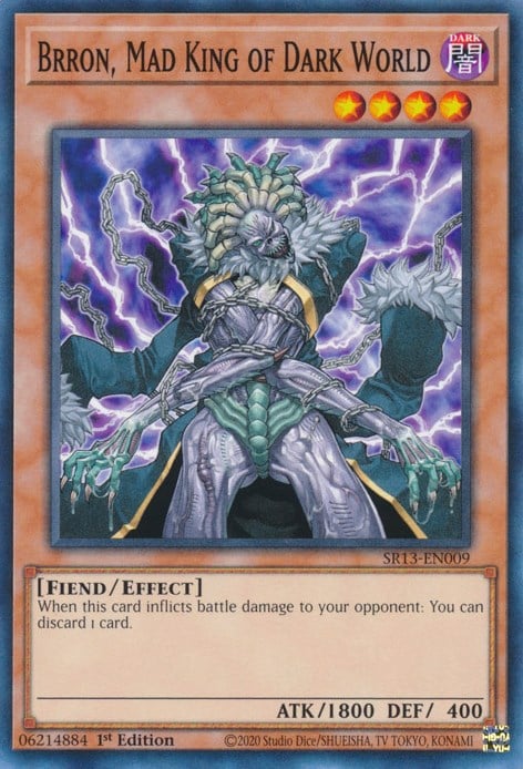 SR13-009 · Brron, Folle Sovrano del Mondo Oscuro / Brron, Mad King of Dark World (ITA)