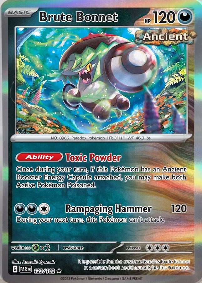 PAR-123 · Brute Bonnet RH (Holo Rare | 123/182) (ITA)