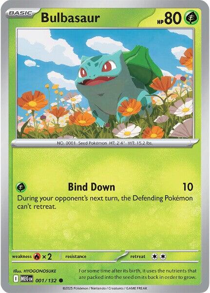MEG-001 · Bulbasaur (001/132) (ITA)