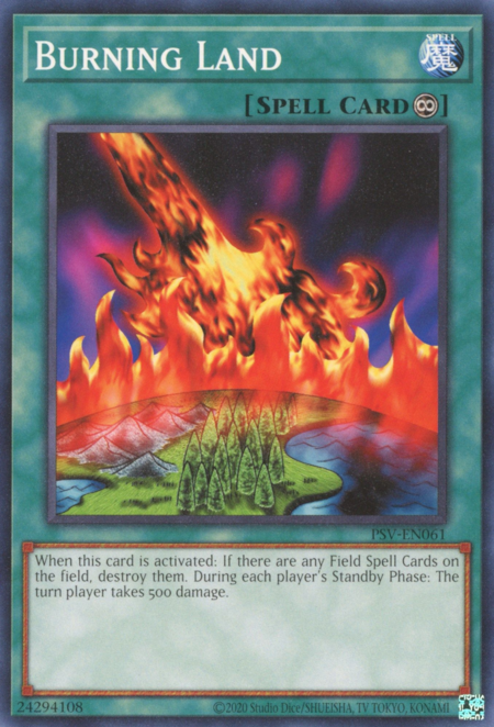 PSV25-061 · Terra Infuocata / Burning Land (ITA)