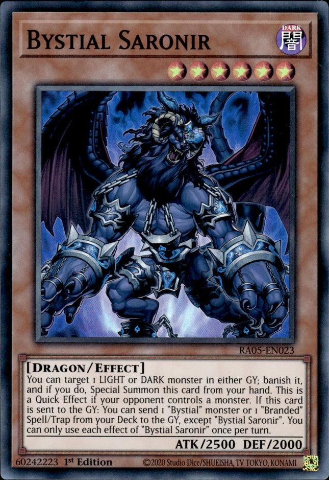 RA05-023sr · Bystial Saronir SR (ITA)