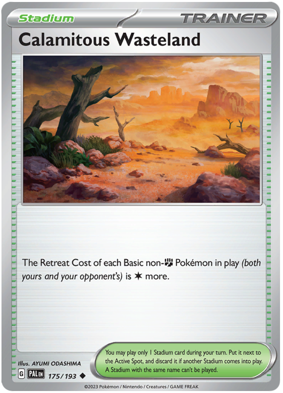 PAL-175 · Calamitous Wasteland (175/193) (ITA)