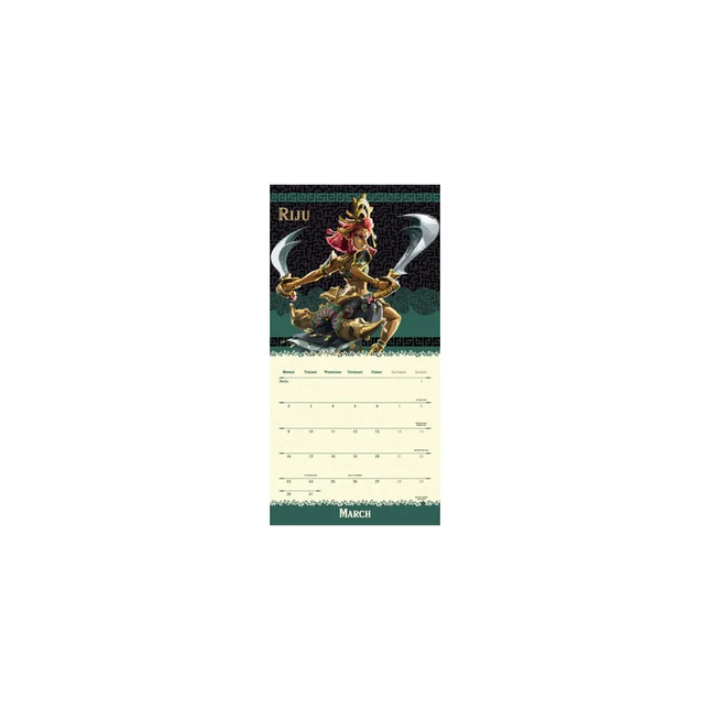 CALENDARIO 2026 30X30 THE LEGEND OF ZELDA