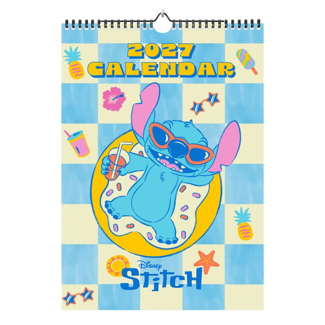 CALENDARIO A3 2026 DISNEY STITCH