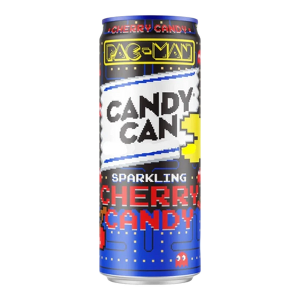 Candy Can Pac-Man Cherry – Bevanda Frizzante alla Ciliegia 330ml
