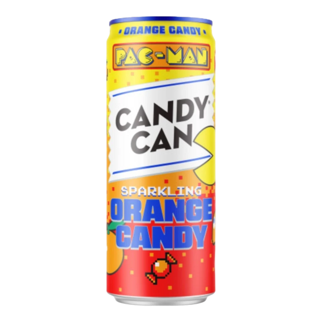 Candy Can Pac-Man Orange – Bevanda Frizzante all’Arancia 330ml