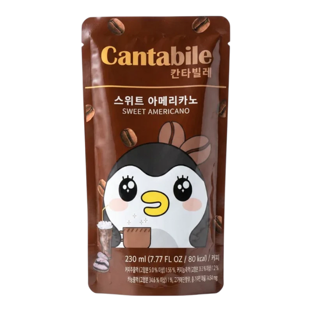Cantabile Sweet Americano – Bevanda al Caffè Nero Dolce