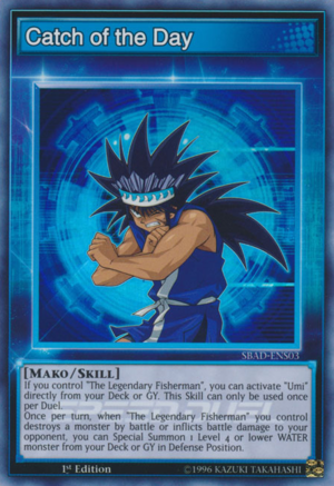SBAD-003 · Specialità del Giorno / Catch of the Day SR (ITA)