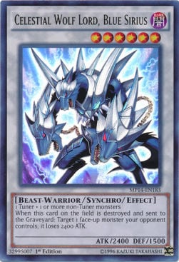 MP14-183 · Signore Lupo Celestiale, Sirio Blu / Celestial Wolf Lord, Blue Sirius UR (ITA)