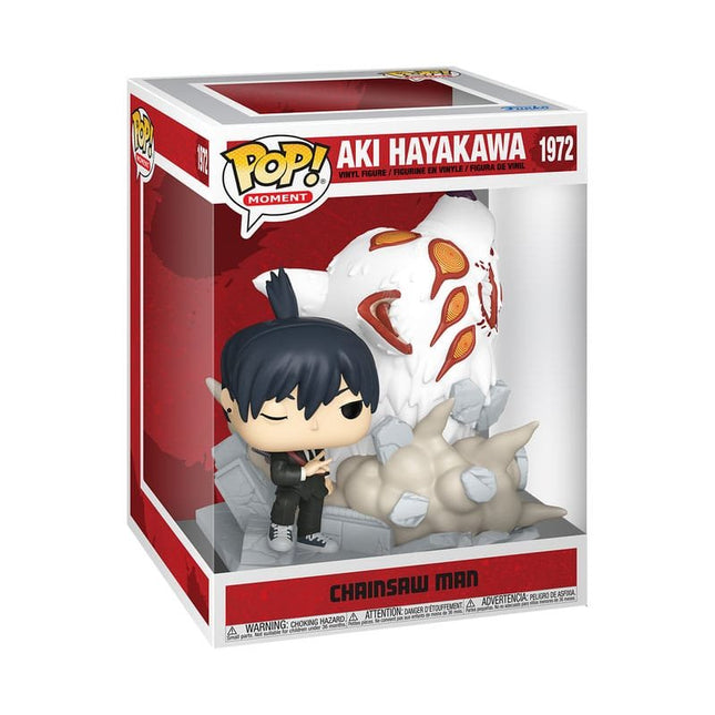 Chainsaw Man POP Moments Vinyl Figures Aki (Fox Devil) 9 cm