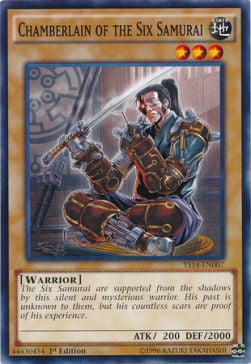 YS14-007 · Ciambellano dei Sei Samurai / Chamberlain of the Six Samurai (ITA)