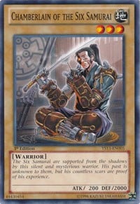 YS13-005 · Ciambellano dei Sei Samurai / Chamberlain of the Six Samurai (ITA)