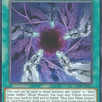 LED3-011 · Forma del Chaos / Chaos Form (ITA)