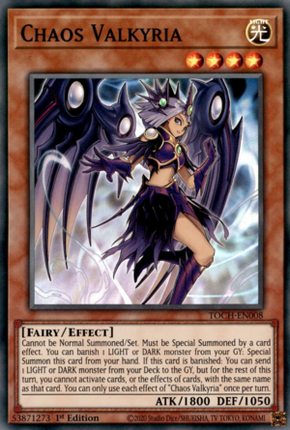 TOCH-008 · Valkyria del Chaos / Chaos Valkyria SR (ENG)