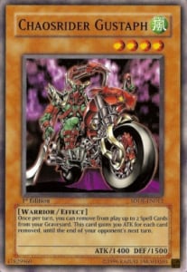 SDDE-012 · Gustaph Predone del Chaos / Chaosrider Gustaph (ITA)